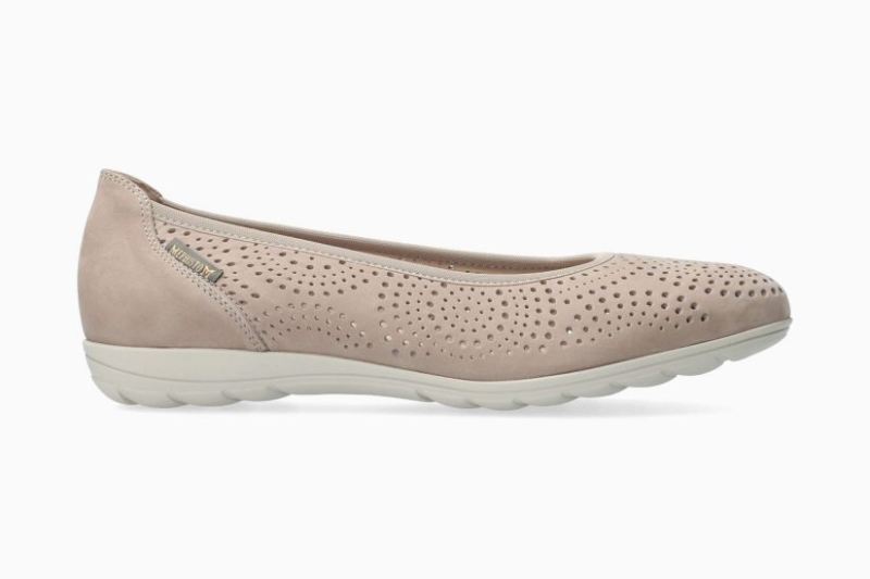 MEPHISTO WOMEN'S ELSIE PERF-LIGHT TAUPE | STYLISH OUTLET