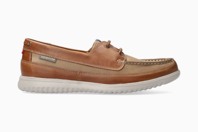 MEPHISTO MEN'S TREVIS-TAUPE | STYLISH OUTLET