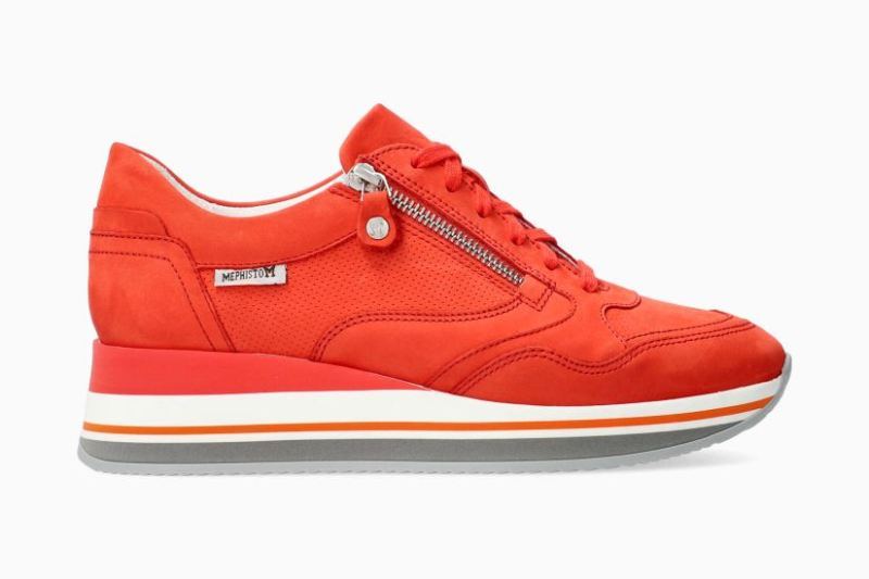 MEPHISTO WOMEN'S OLIMPIA-CRANBERRY | STYLISH OUTLET