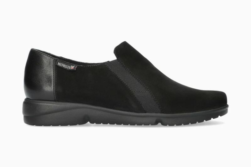 MEPHISTO WOMEN'S ROMEA-BLACK | STYLISH OUTLET