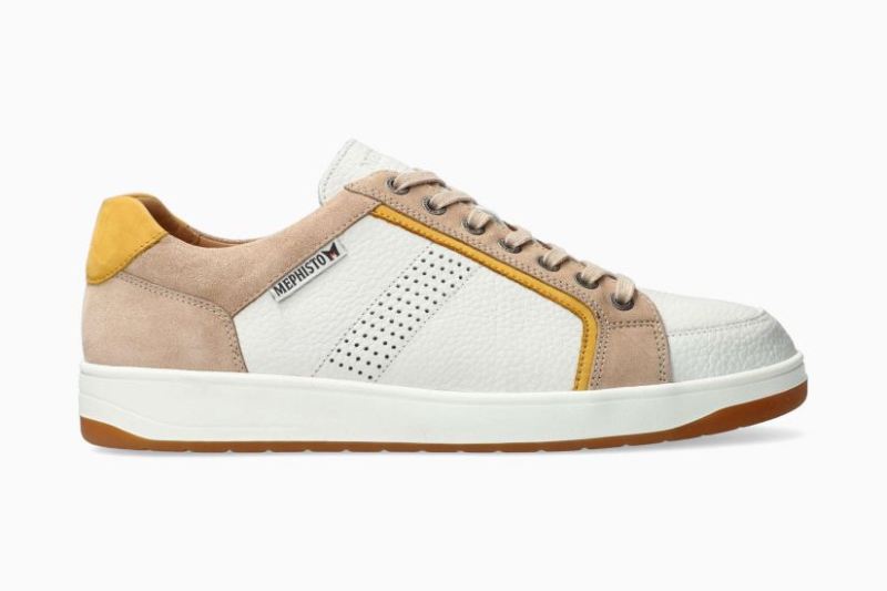 MEPHISTO MEN'S HARRISON-WHITE | STYLISH OUTLET