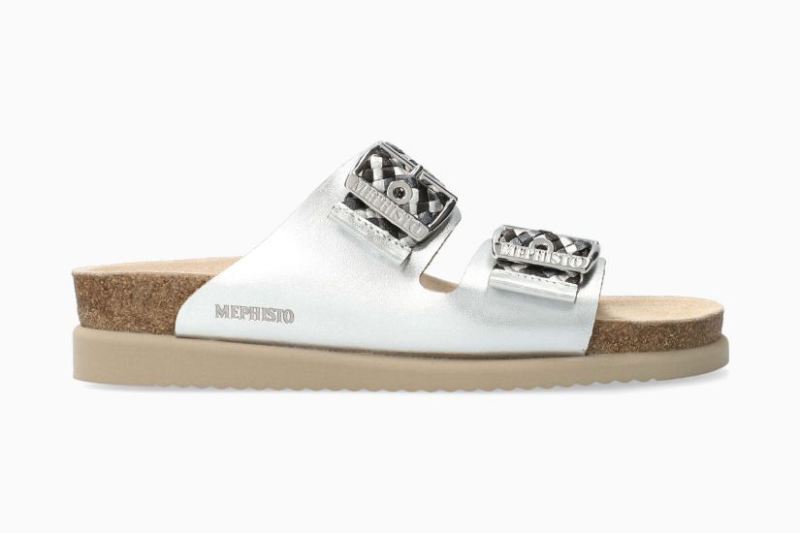 MEPHISTO WOMEN'S HESTER TWIST-SILVER | STYLISH OUTLET