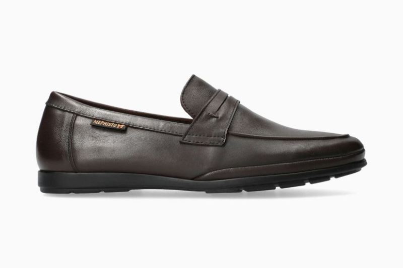 MEPHISTO MEN'S ALEXIS N-DARK BROWN | STYLISH OUTLET