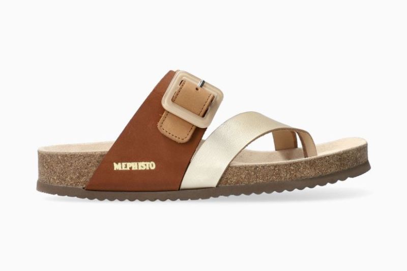 MEPHISTO WOMEN'S MADELINE-GOLD | STYLISH OUTLET