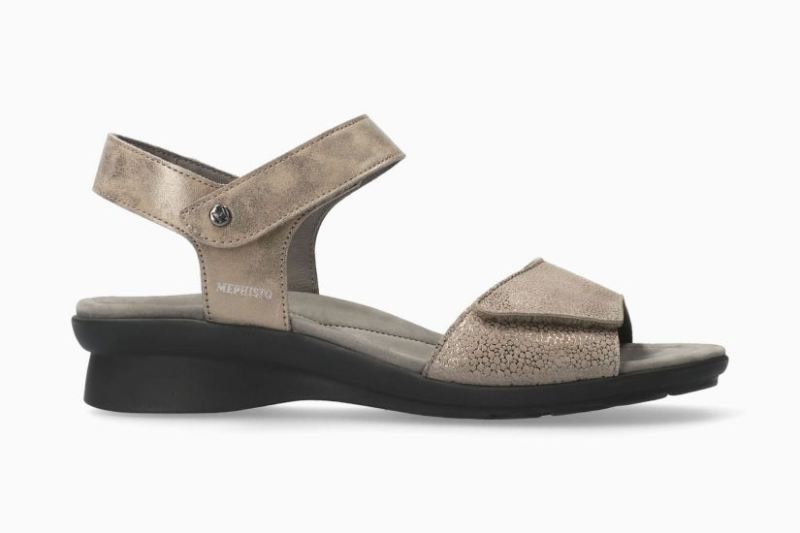MEPHISTO WOMEN'S PATTIE-DARK TAUPE | STYLISH OUTLET