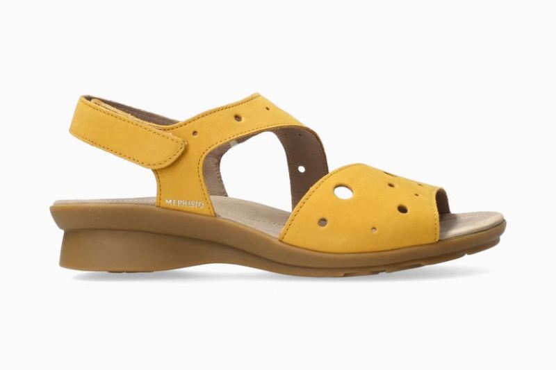 MEPHISTO WOMEN'S PHIBY PERF-OCHRE | STYLISH OUTLET