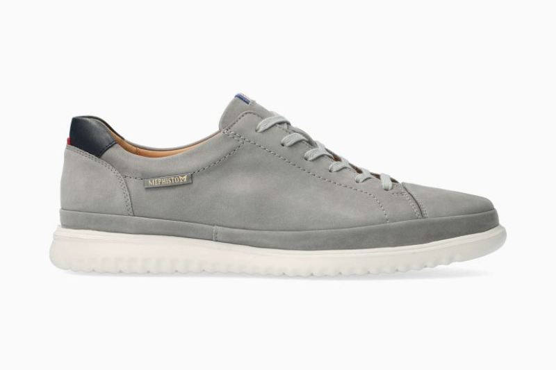 MEPHISTO MEN'S THOMAS-LIGHT GREY | STYLISH OUTLET