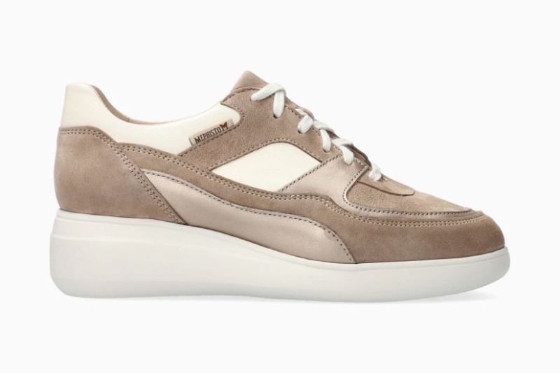 MEPHISTO WOMEN'S LUDVINA-LIGHT TAUPE | STYLISH OUTLET