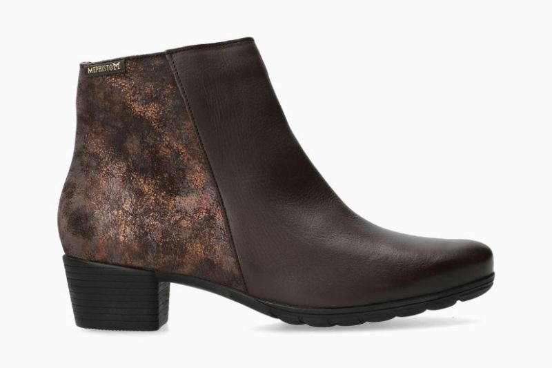 MEPHISTO WOMEN'S ILSA-DARK BROWN | STYLISH OUTLET