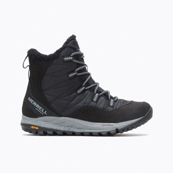 Merrell Canada Antora Sneaker Boot Waterproof-Black - Click Image to Close