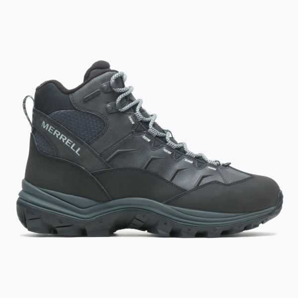 Merrell Canada Thermo Chill Mid Waterproof Wide Width-Black
