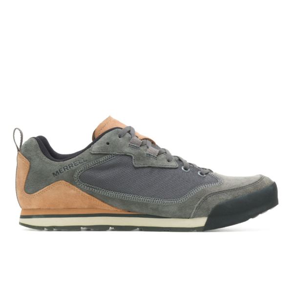 Merrell Canada Burnt Rock Travel Suede-Granite