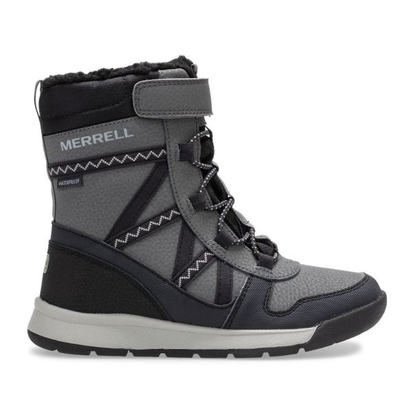 Merrell Canada Snow Crush 2.0 Waterproof Boot-Black/Grey