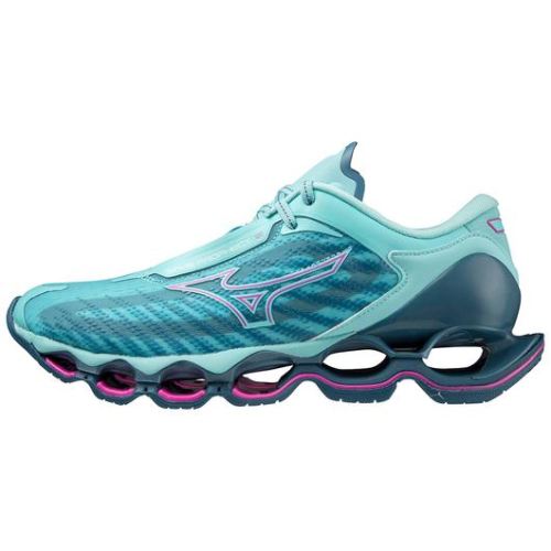 MIZUNO WOMEN'S WAVE PROPHECY 12 RUNNING SHOE-BLUE ATOLL (5Z5Z) | CANADA OUTLET