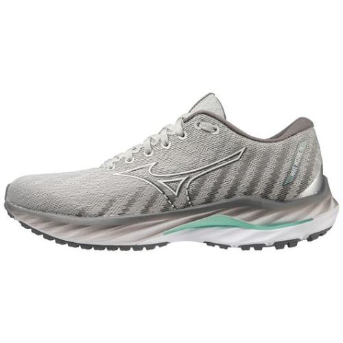 MIZUNO WOMEN'S WAVE INSPIRE 19 RUNNING SHOE-HARBOR MIST-WHITE (HM00) | CANADA OUTLET