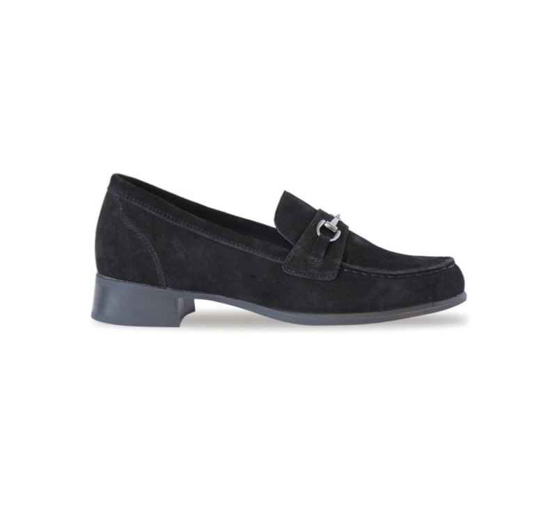 Munro Canada Outlet Women's Gryffin-Black Suede | Quick Ship!
