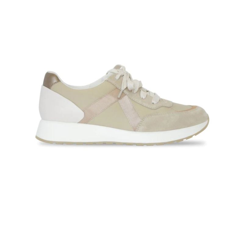 Munro Canada Outlet Women's Piper-Khaki/ Gold Combo | Quick Ship!