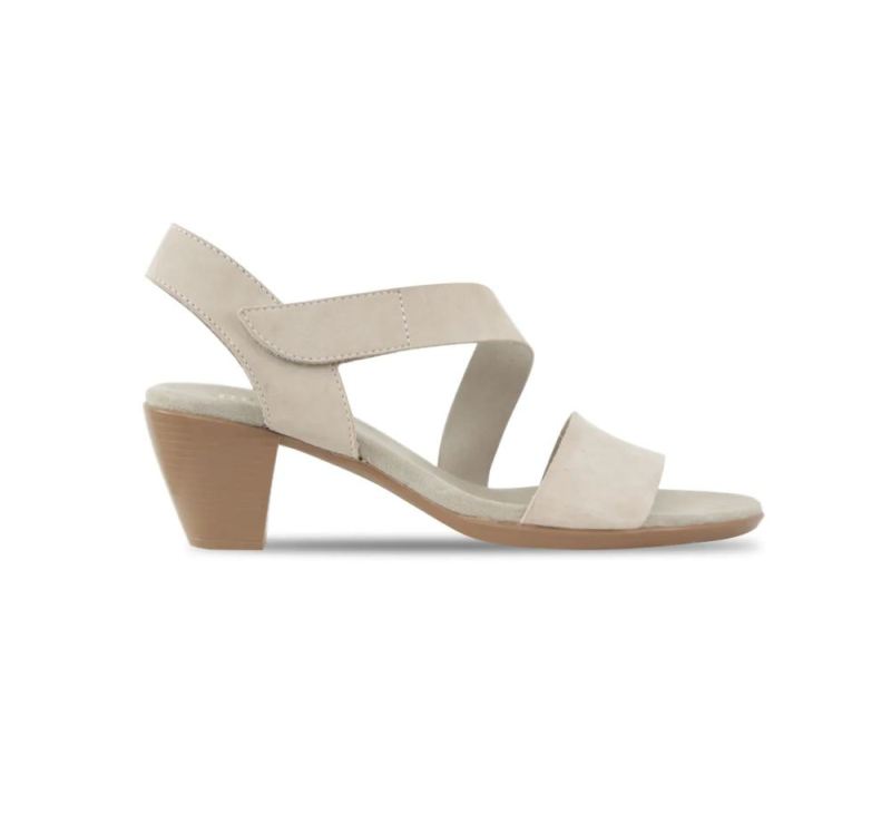 Munro Sandals | Women's Lucia-Stone Nubuck | Quick Ship!