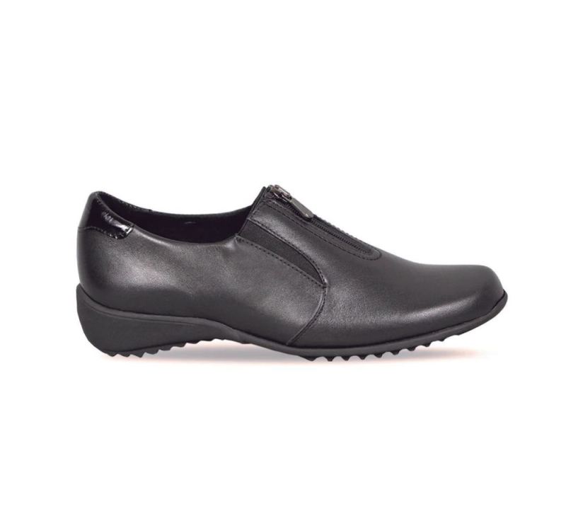 Munro Canada Outlet Women's Berkley-Black Leather | Quick Ship!