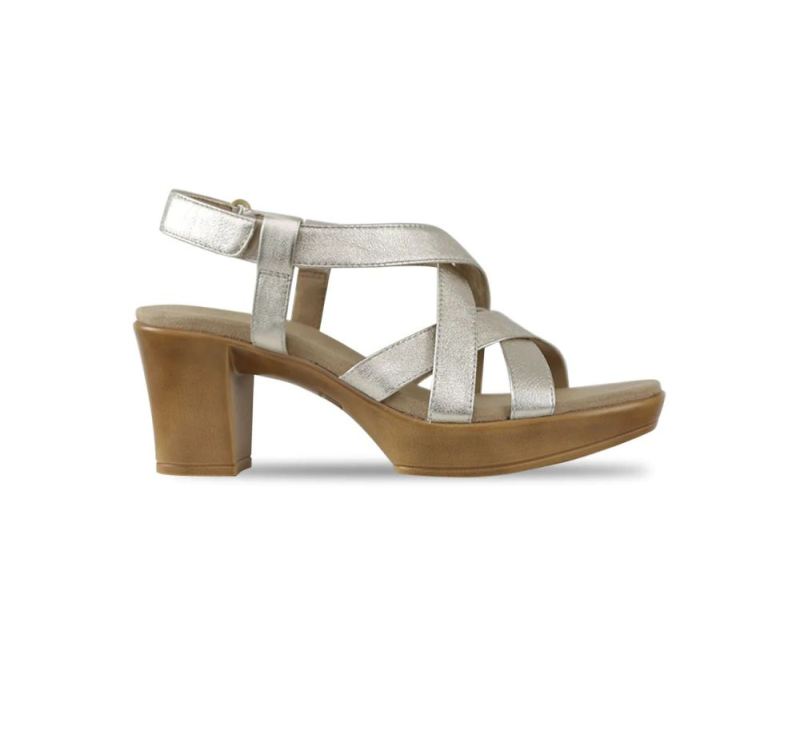 Munro Sandals | Women's Maddox-Gold Leather | Quick Ship!