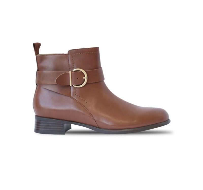 Munro Boots | Women's Chestnut-Cuero Leather | Quick Ship!