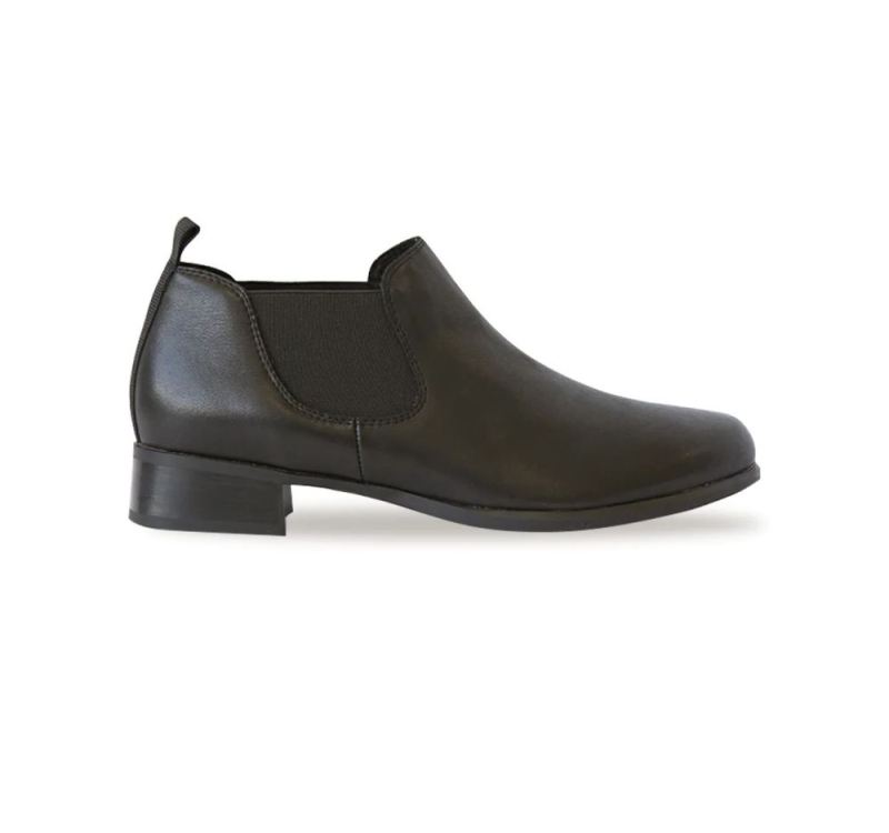 Munro Boots | Women's Bedford-Black Leather | Quick Ship!