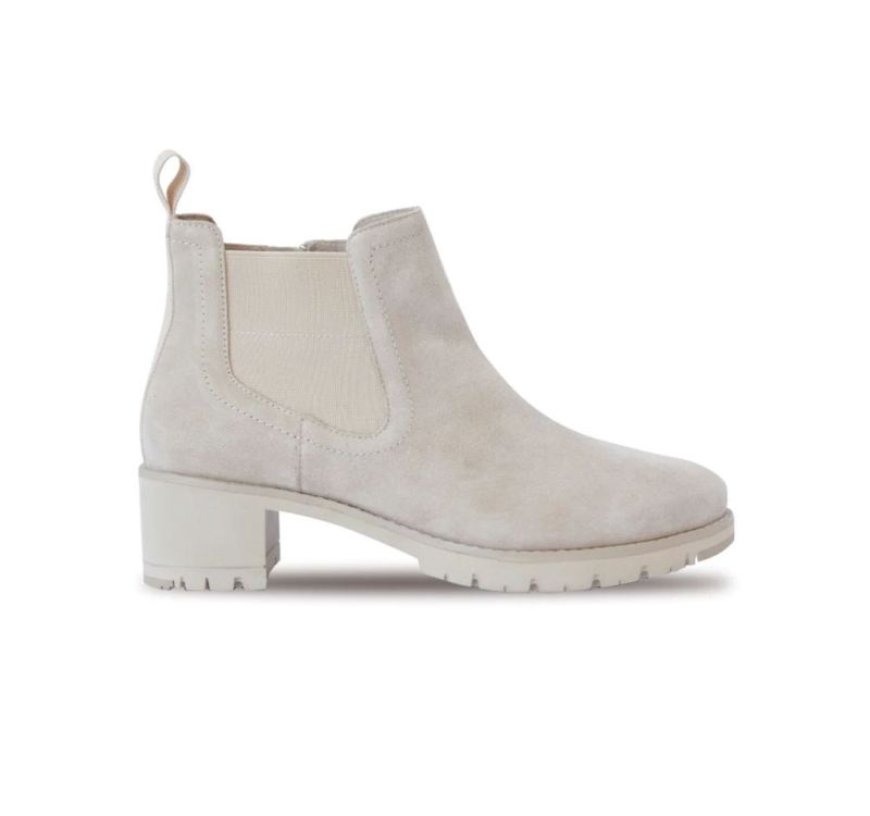 Munro Boots | Women's Darcy-French Vanilla Suede | Quick Ship!