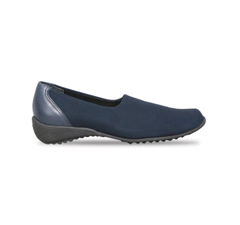 Munro Canada Outlet Women's Traveler-Navy Stretch Fabric | Quick Ship!