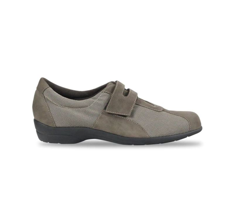 Munro Canada Outlet Women's Joliet-Khaki Fabric/Suede | Quick Ship!