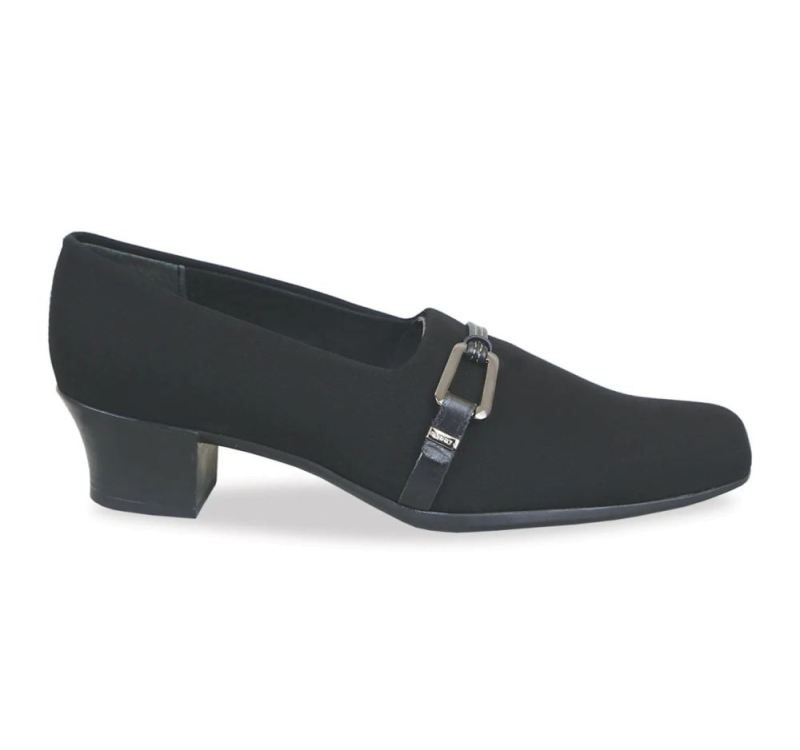Munro Canada Outlet Women's Cindi-Black Stretch Fabric | Quick Ship!