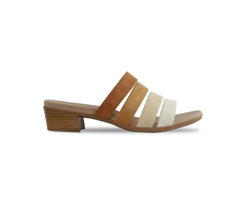 Munro Sandals | Women's Adrianne-Sand Kid Suede | Quick Ship!