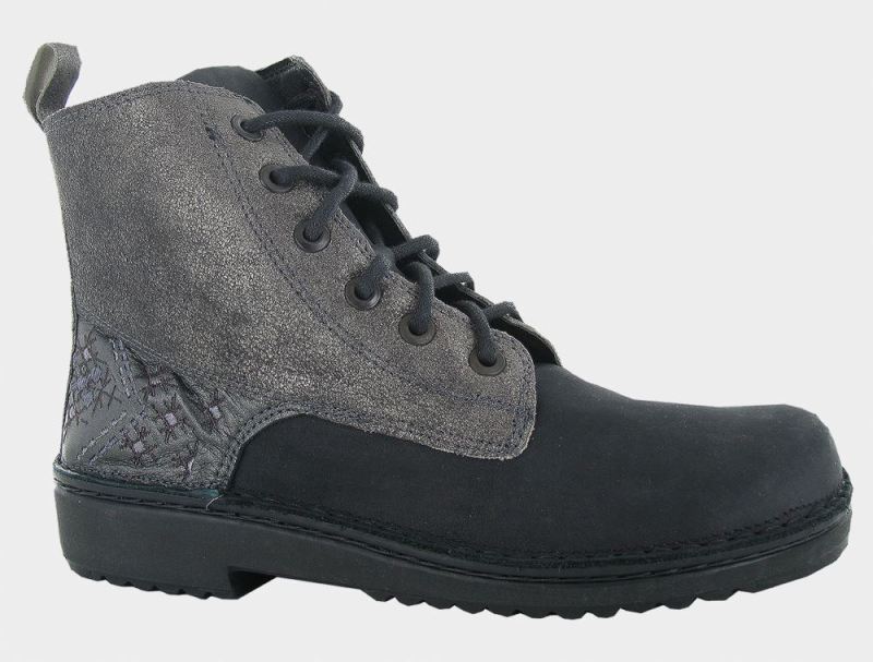 Naot | Claudia-Frost Gray / Black Nubuck