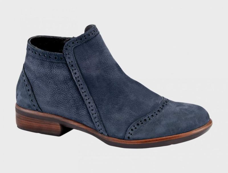 Naot | Nefasi-Navy Velvet Nubuck