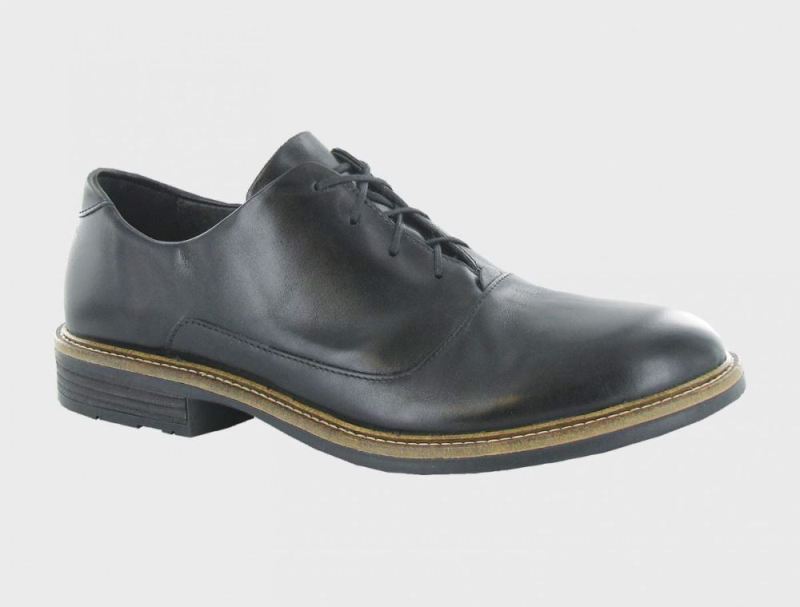 Naot | Audience-Black Madras Leather