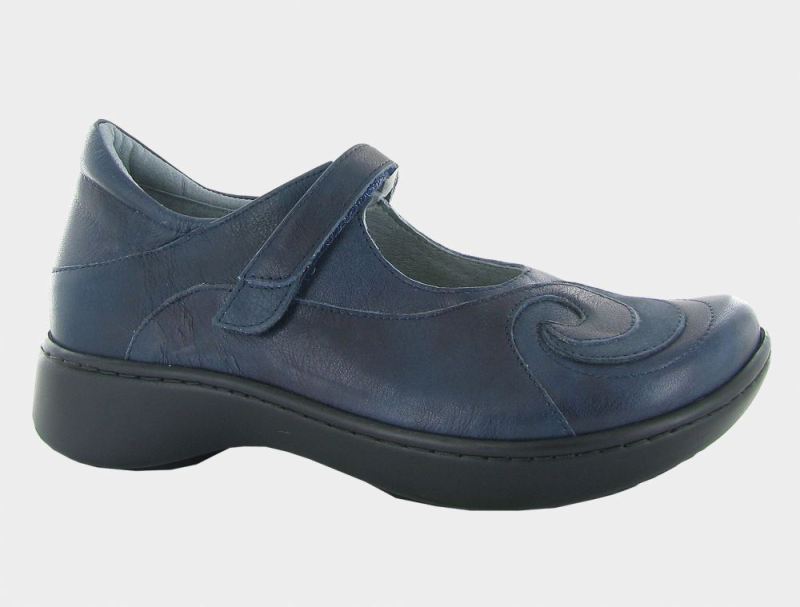 Naot | Sea-Soft Ink Lthr / Navy Velvet Nubuck