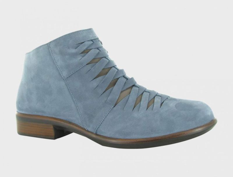 Naot | Leveche-Feathery Blue Nubuck / Shiitake Nubuck