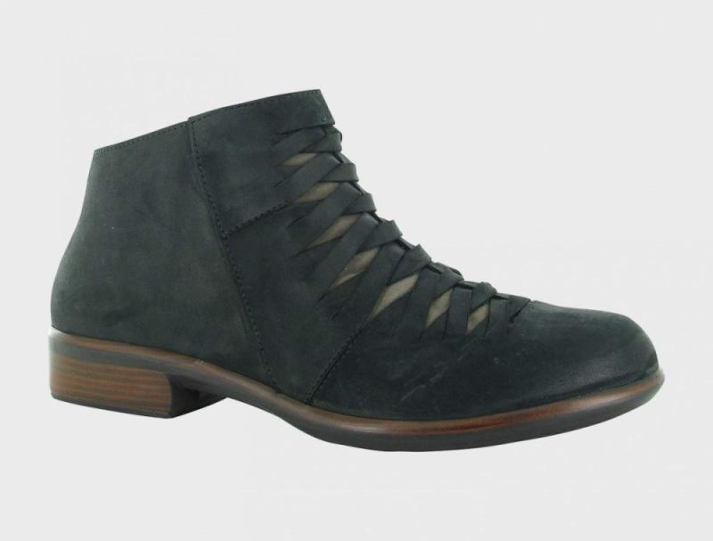 Naot | Leveche-Black Velvet Nubuck / Shiitake Nubuck