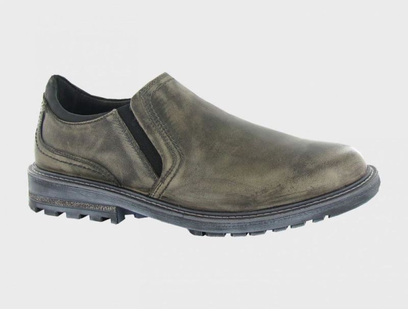 Naot | Manyara-Vintage Gray / Black Velvet Nubuck