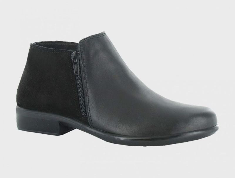 Naot | Helm-Black Raven / Black Suede