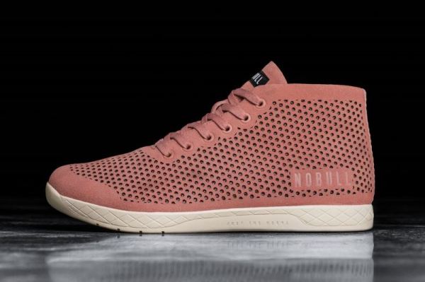 NOBULL MEN'S SHOES ROSE SUEDE MID TRAINER | STYLISH OUTLET