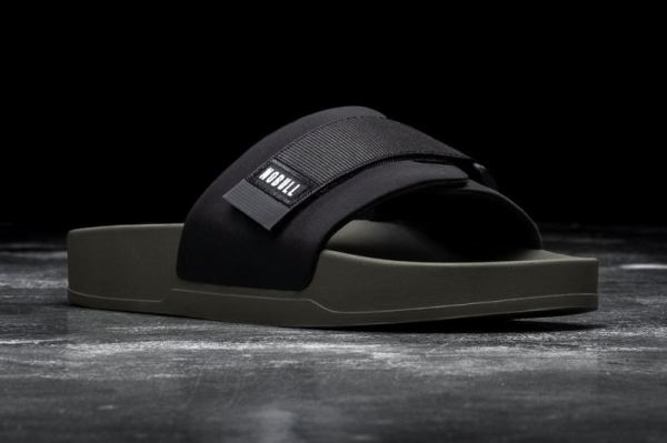 NOBULL WOMEN'S SHOES BLACK IVY ADJUSTABLE SLIDE | CANADA OUTLET