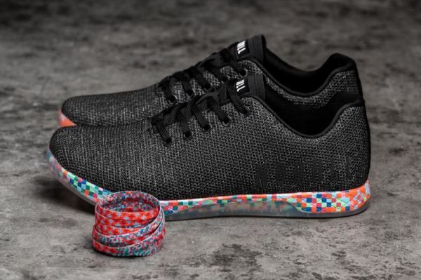 NOBULL WOMEN'S SHOES BLACK HEATHER PIXEL TRAINER | CANADA OUTLET