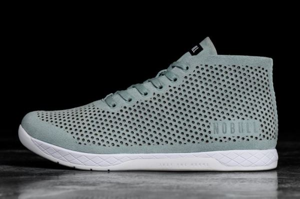 NOBULL MEN'S SHOES MINERAL SUEDE MID TRAINER | STYLISH OUTLET