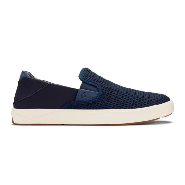 Olukai | Lae'ahi Men's Slip-on Sneakers - Blue Depth