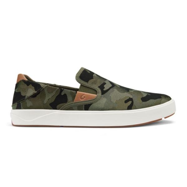 Olukai | Lae'ahi Pa'i Men's Sneakers- Husk / Ke Au Camo