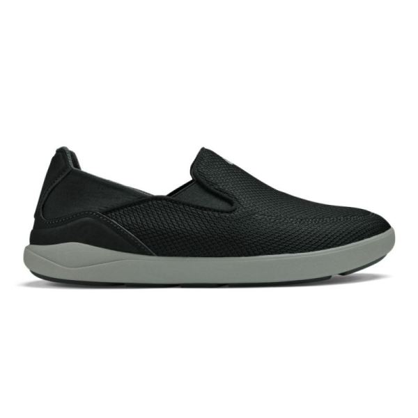 Olukai | Nohea Pae Men's Slip-On Sneakers - Black