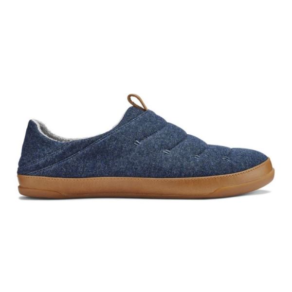 Olukai | Mahana Men's Jersey Slippers - Trench Blue