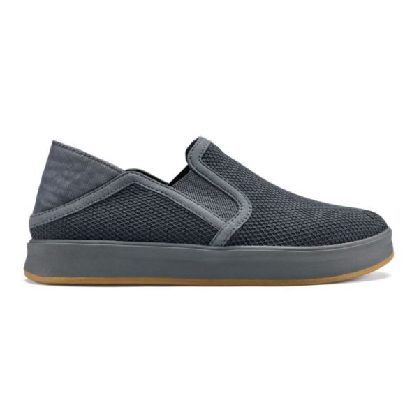 Olukai | Ki'ihele Women's Slip-On Sneakers - Wind Grey