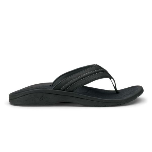 Olukai | Hokua Men's Beach Sandals - Dark Wood