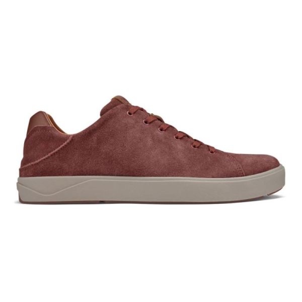 Olukai | Lae'ahi Li Kala Men's Leather Sneakers - Canoe